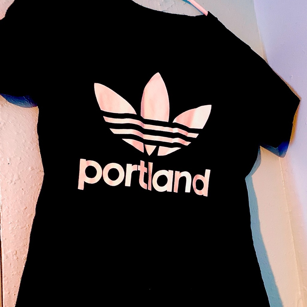 Adidas ladies trefoil tee